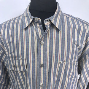 Polo Ralph Lauren Railroad Stripe WorkShrt 18.5/56